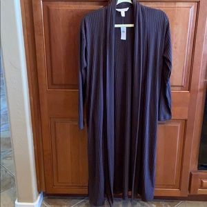 NWT Medium Banana Republic Brown Duster Cardigan